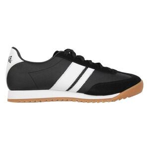 Lonsdale Mens Selhurst Suede Sneakers / Black/White